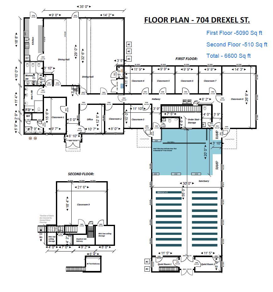704 Drexel St, McKinney, TX for lease Floor Plan- Image 1 of 2