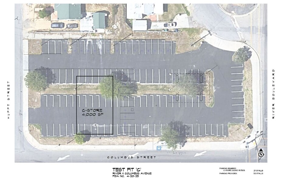 812 E. Columbus St., Bakersfield, CA for lease - Building Photo - Image 3 of 3
