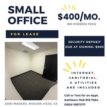 23351-23361 Madero, Mission Viejo, CA à louer Photo intérieure- Image 1 de 1