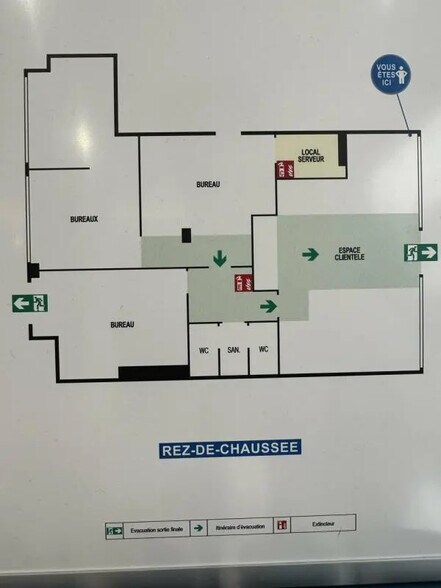 Retail in Levallois-Perret for lease - Floor Plan - Image 2 of 6
