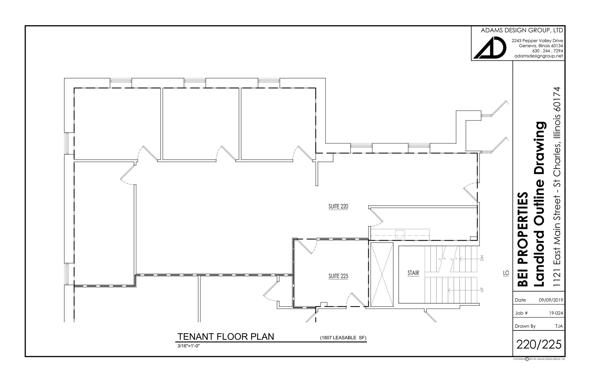 1121 E Main St, St Charles, IL for lease Site Plan- Image 1 of 1