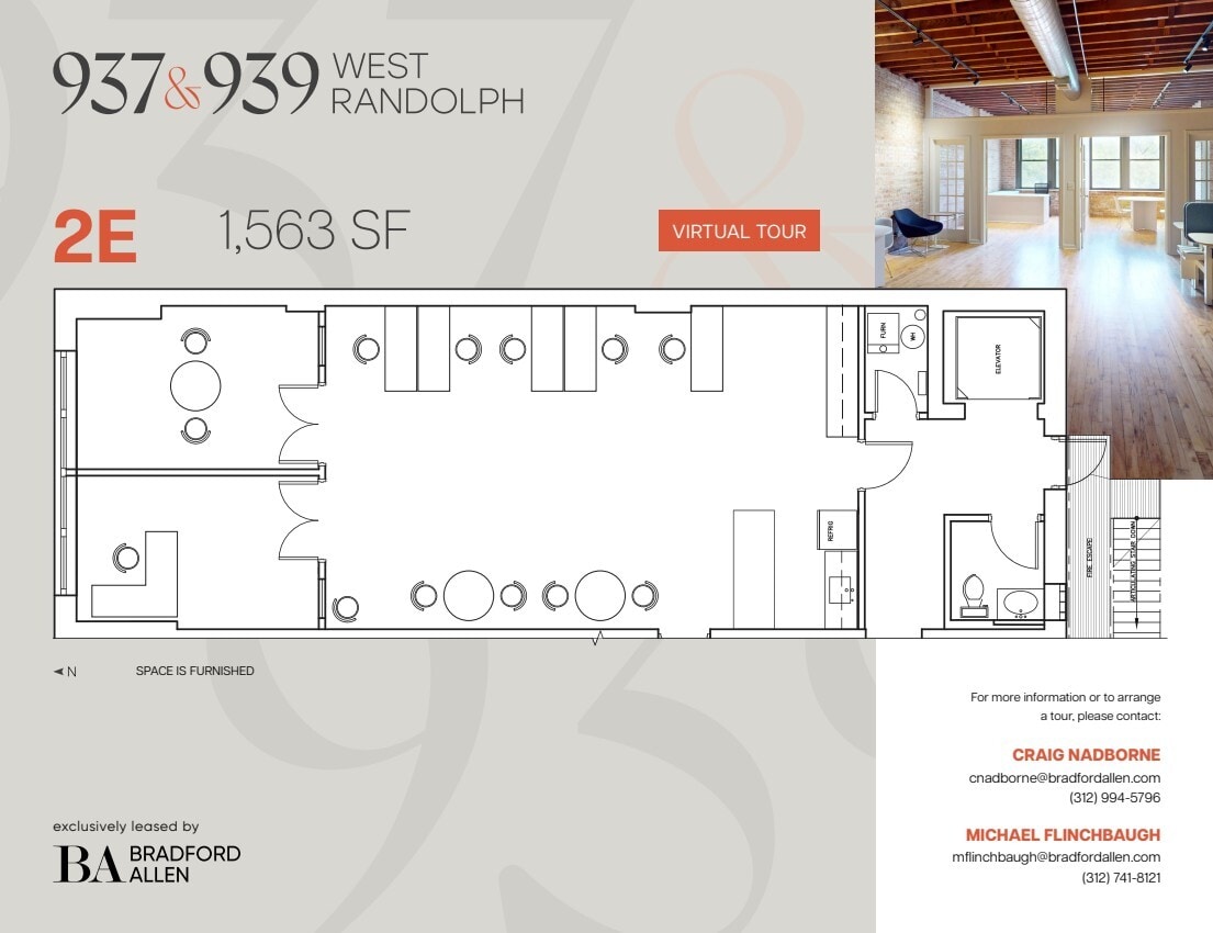 937-939 W Randolph St, Chicago, IL for lease Floor Plan- Image 1 of 6