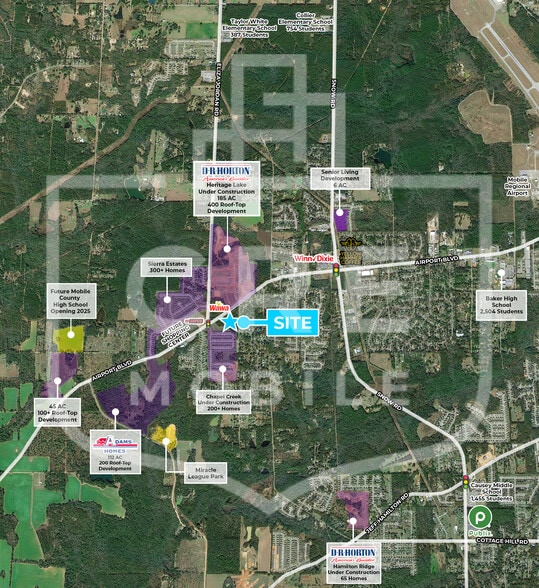 Repoll Road, Mobile, AL for sale - Building Photo - Image 2 of 3