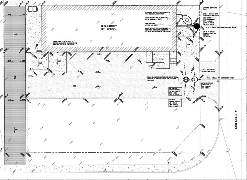 12804 54 St NW, Edmonton, AB for sale - Site Plan - Image 2 of 2