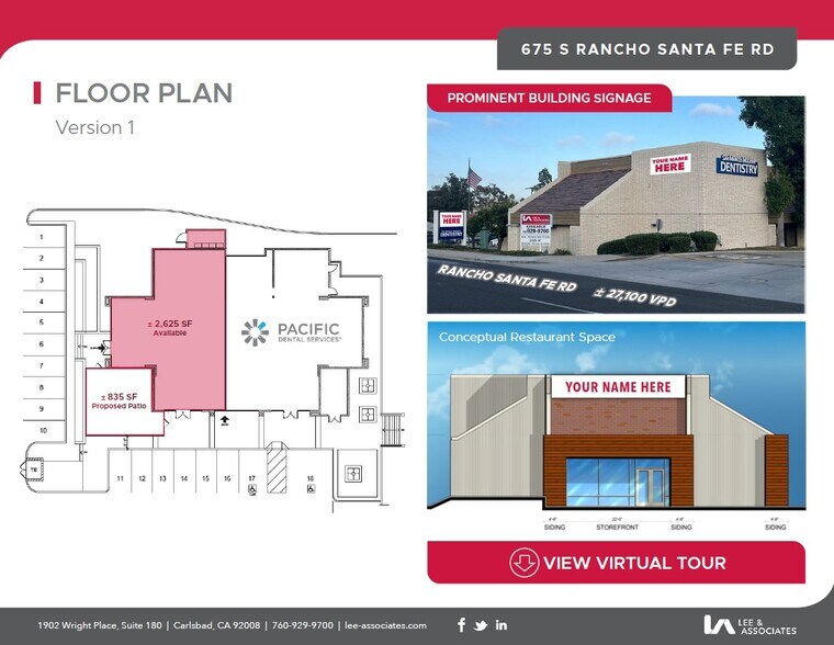 675 S Rancho Santa Fe Rd, San Marcos, CA à louer - Plan d’étage - Image 3 de 5