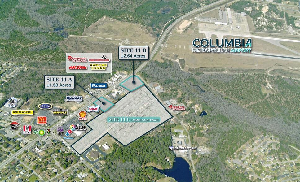 Platt Springs Rd West Parcel, West Columbia, SC à vendre - Photo du bâtiment - Image 1 de 4