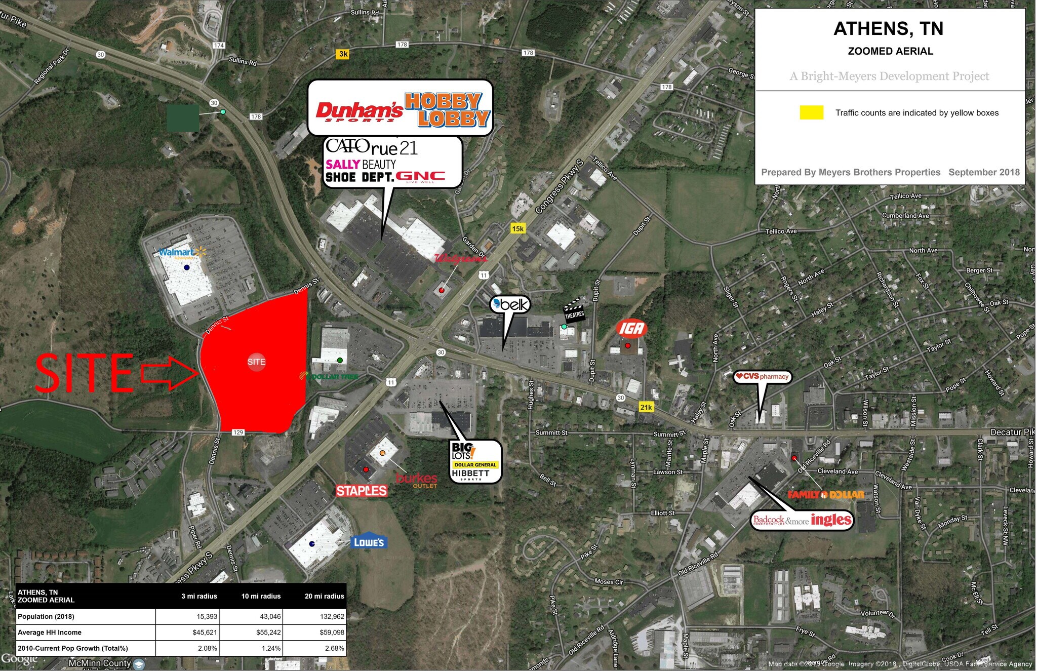 Dennis St At Layman Rd, Athens, TN for sale Primary Photo- Image 1 of 1