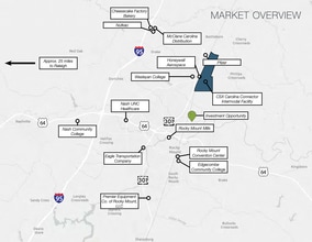 2521 N Church St, Rocky Mount, NC for lease Site Plan- Image 2 of 2