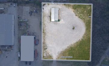 609 W Poplar St, Fayetteville, AR - Aerial map view