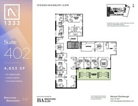 1333 N Kingsbury St, Chicago, IL for lease Interior Photo- Image 2 of 2