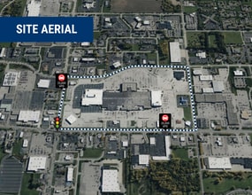 4700 Bay Rd, Saginaw, MI - Aerial  map view