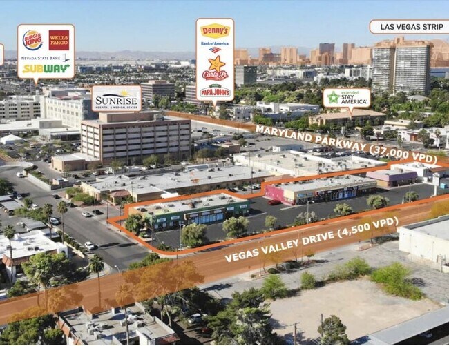 Plus de détails pour 1305 Vegas Valley Dr, Las Vegas, NV - Commerce de détail à louer