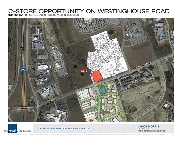 Westinghouse Rd, Georgetown, TX for sale - Primary Photo - Image 1 of 1