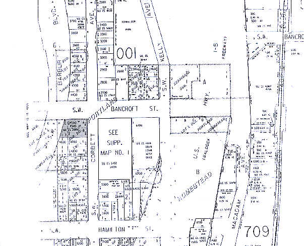 0110 SW Bancroft St, Portland, OR for lease - Plat Map - Image 2 of 21