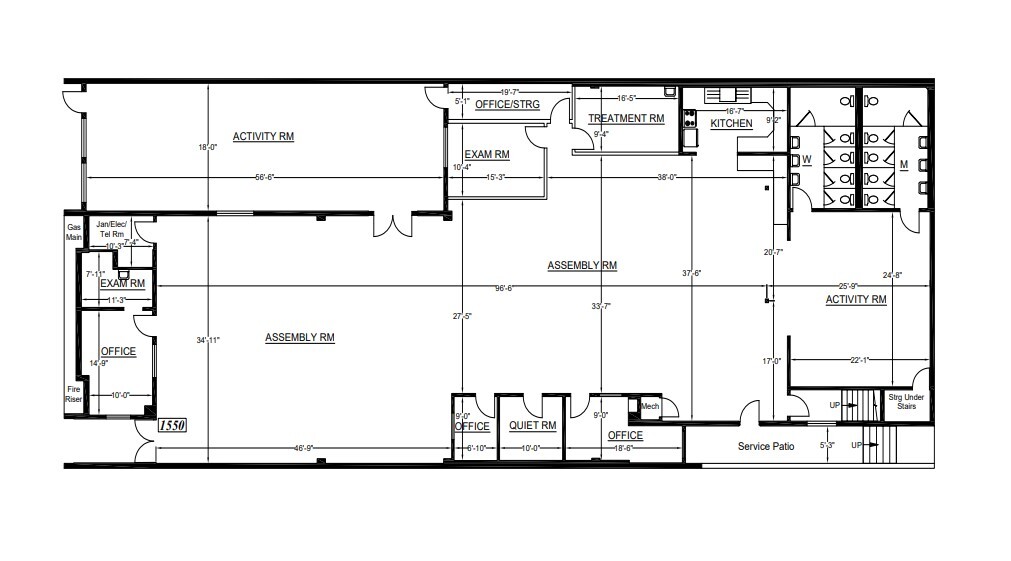 1550 Steiner St, San Francisco, CA à vendre Plan d  tage- Image 1 de 2