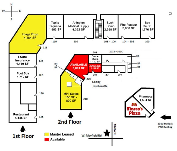 3330-3360 Matlock Rd, Arlington, TX for lease - Building Photo - Image 2 of 4