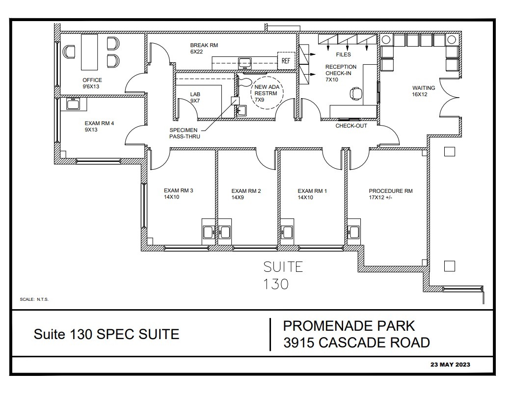 3915 Cascade Rd, Atlanta, GA à louer Plan d  tage- Image 1 de 1