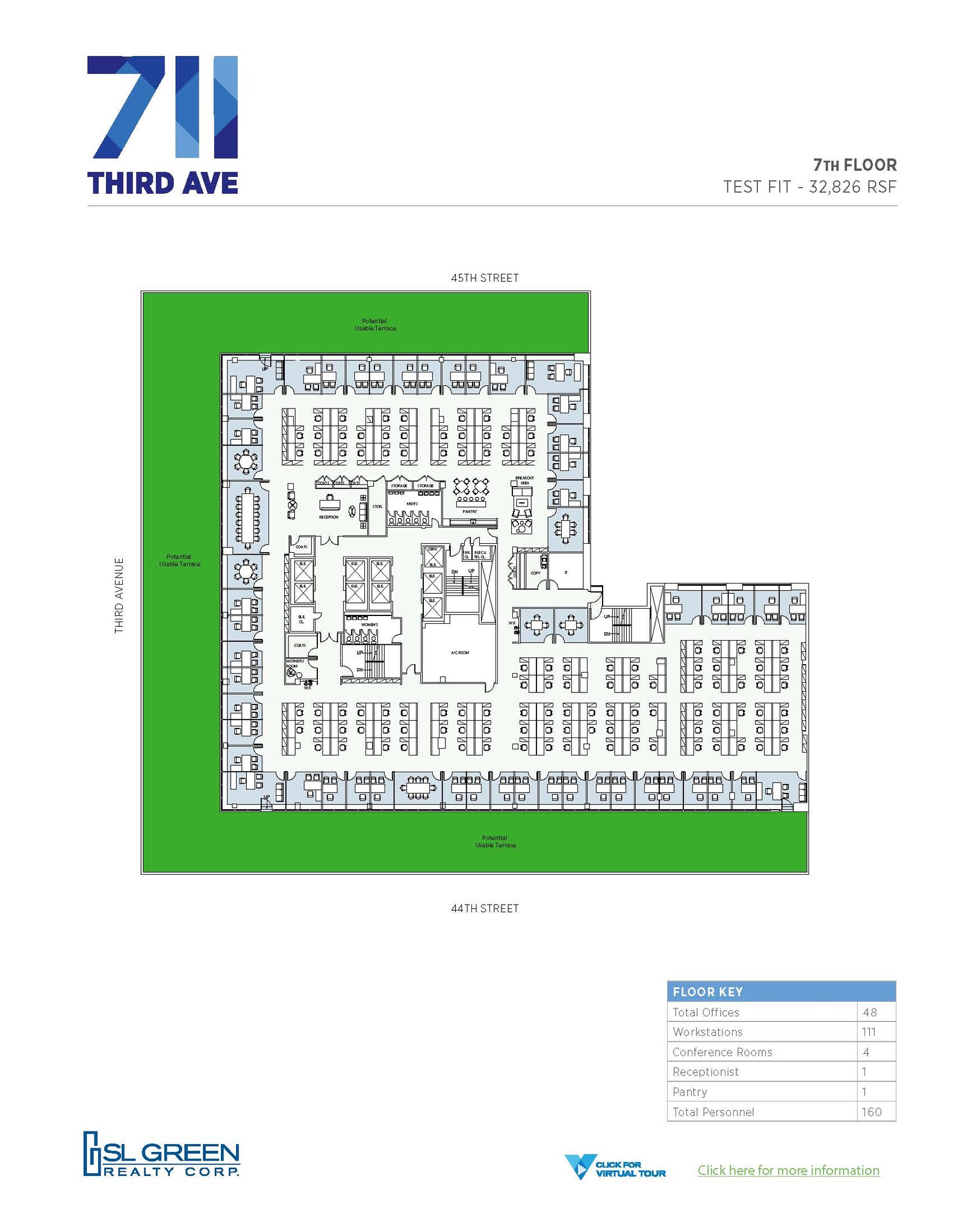 711 Third Ave, New York, NY for lease Floor Plan- Image 1 of 2