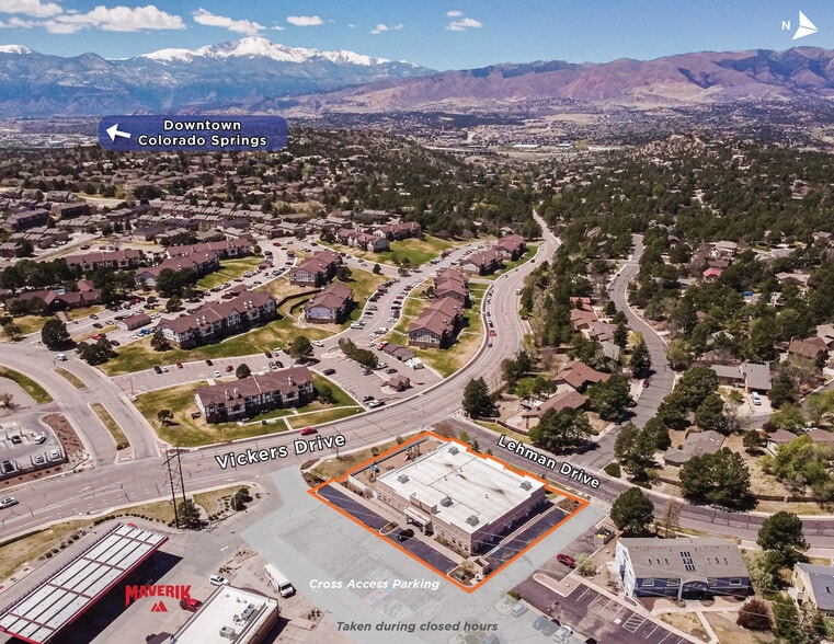 2110 Vickers Dr, Colorado Springs, CO for sale - Aerial - Image 3 of 7