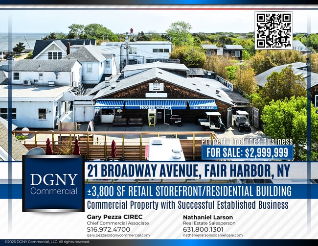 More details for 21 Broadway ave, Fair Harbor, NY - Retail for Sale