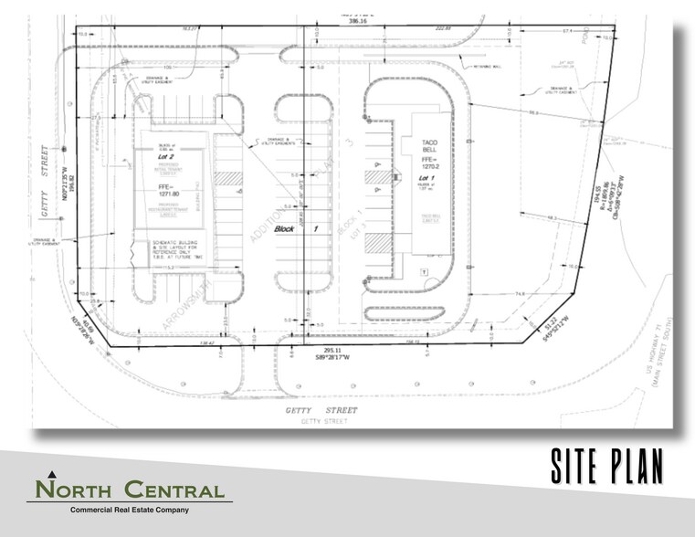 1222 Getty St S, Sauk Centre, MN à louer - Plan de site - Image 3 de 4