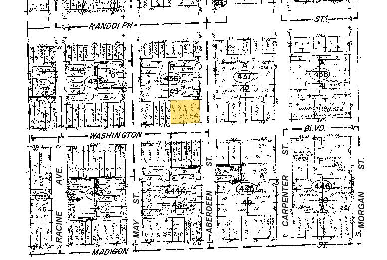 106 N Aberdeen St, Chicago, IL for sale - Plat Map - Image 2 of 2