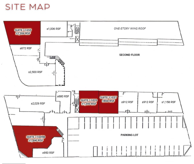 11031-11061 Santa Monica Blvd, Los Angeles, CA for lease Floor Plan- Image 1 of 1