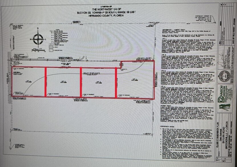 0 Saturn Road LOT 1, Brooksville, FL à vendre - Photo du bâtiment - Image 2 de 23