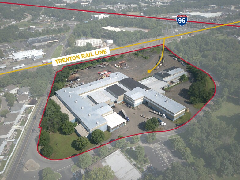 5 N Wilson Ave, Bristol, PA à louer - Aérien - Image 2 de 2