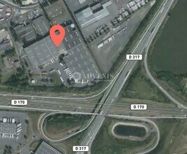 Gonesse - Aerial  map view