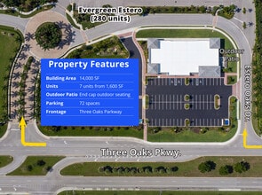 9995 Estero Oaks Dr, Fort Myers, FL - Aérien  Vue de la carte