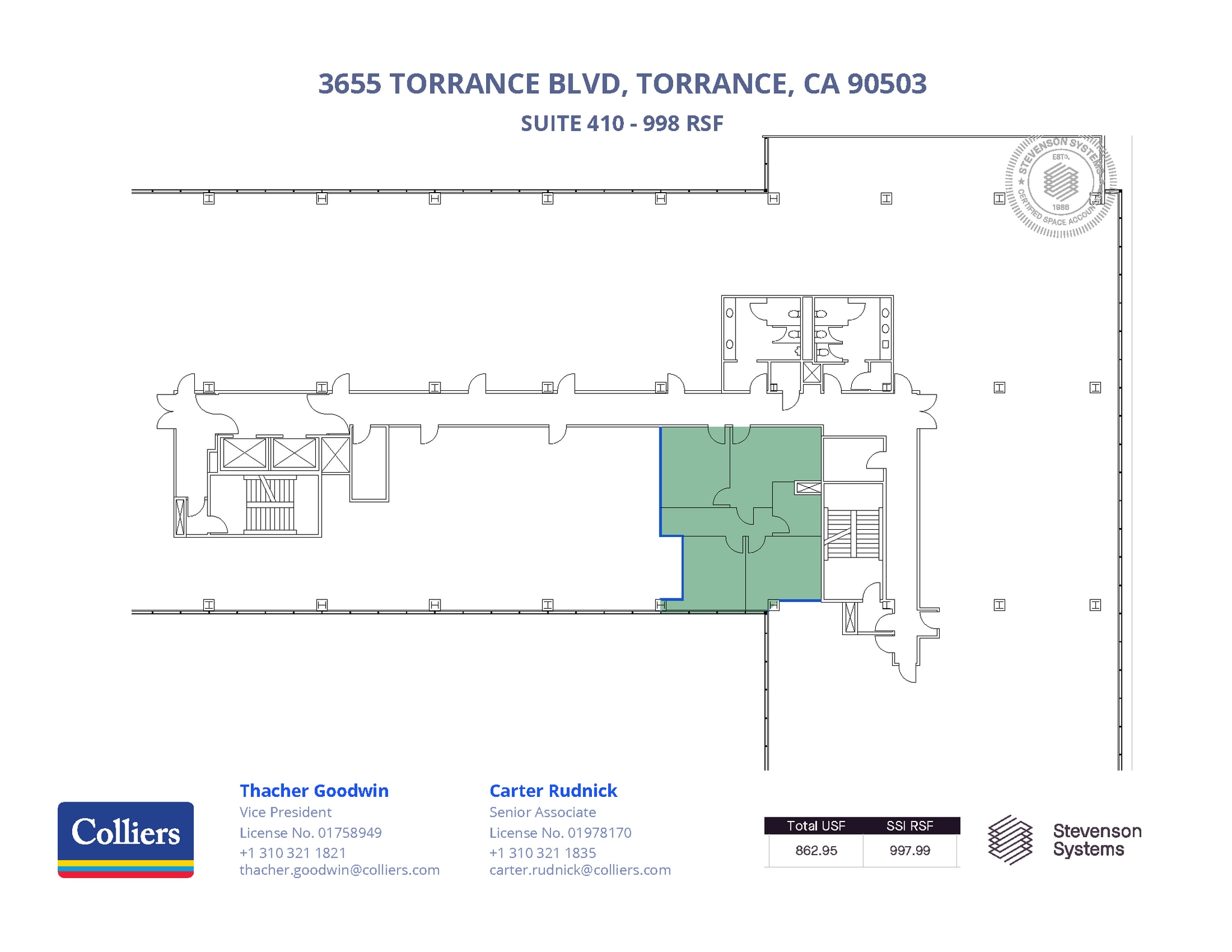 3655 Torrance Blvd, Torrance, CA for lease Floor Plan- Image 1 of 1
