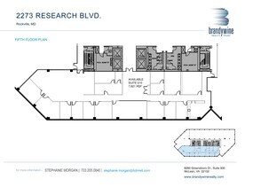 2273 Research Blvd, Rockville, MD à louer Plan d’étage- Image 1 de 1