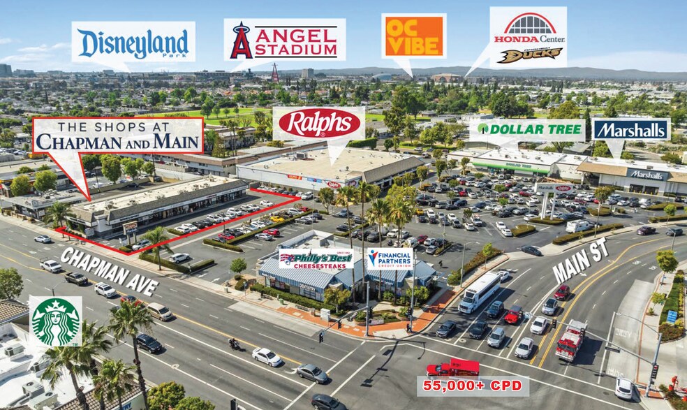 1437-1449 W Chapman Ave, Orange, CA à vendre - Photo du bâtiment - Image 1 de 4