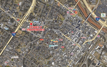 1500 Hardeman Ave, Macon, GA - Aérien Vue de la carte