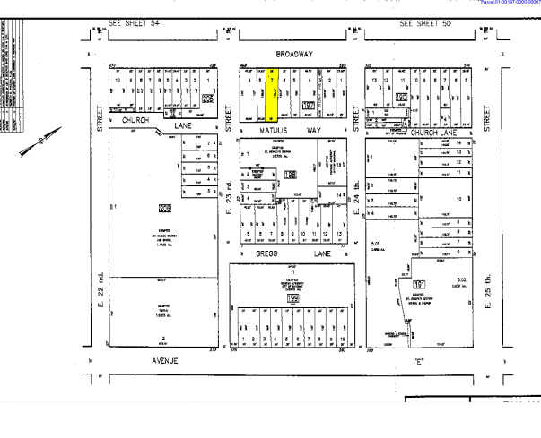 504 - 506 Broadway, Bayonne, NJ for lease - Plat Map - Image 2 of 3
