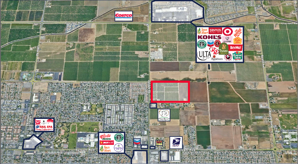 Claratina Avenue & Oakdale Road, Modesto, CA for sale - Building Photo - Image 2 of 4