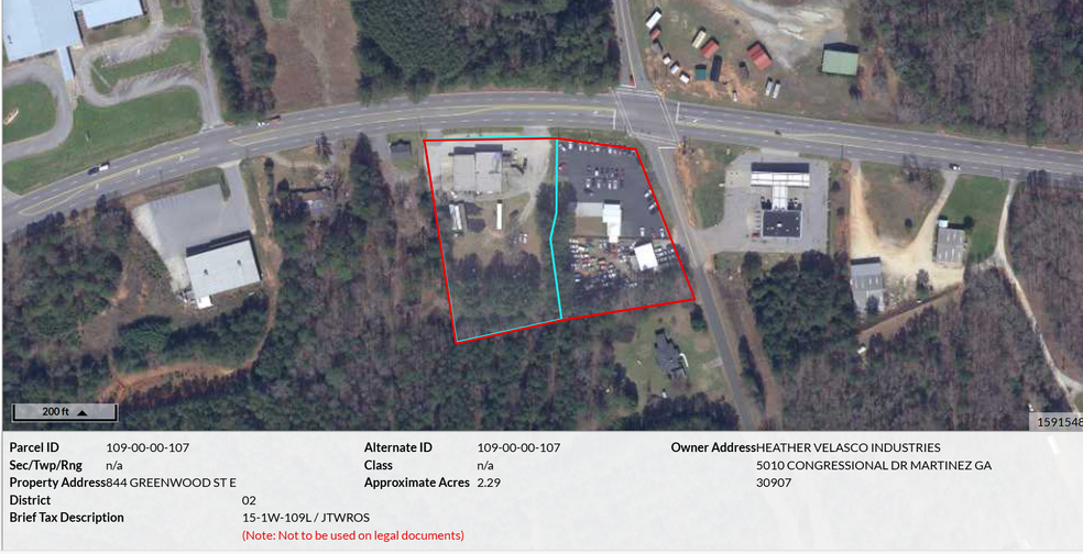 844 Highway 72, Abbeville, SC for sale - Building Photo - Image 2 of 4