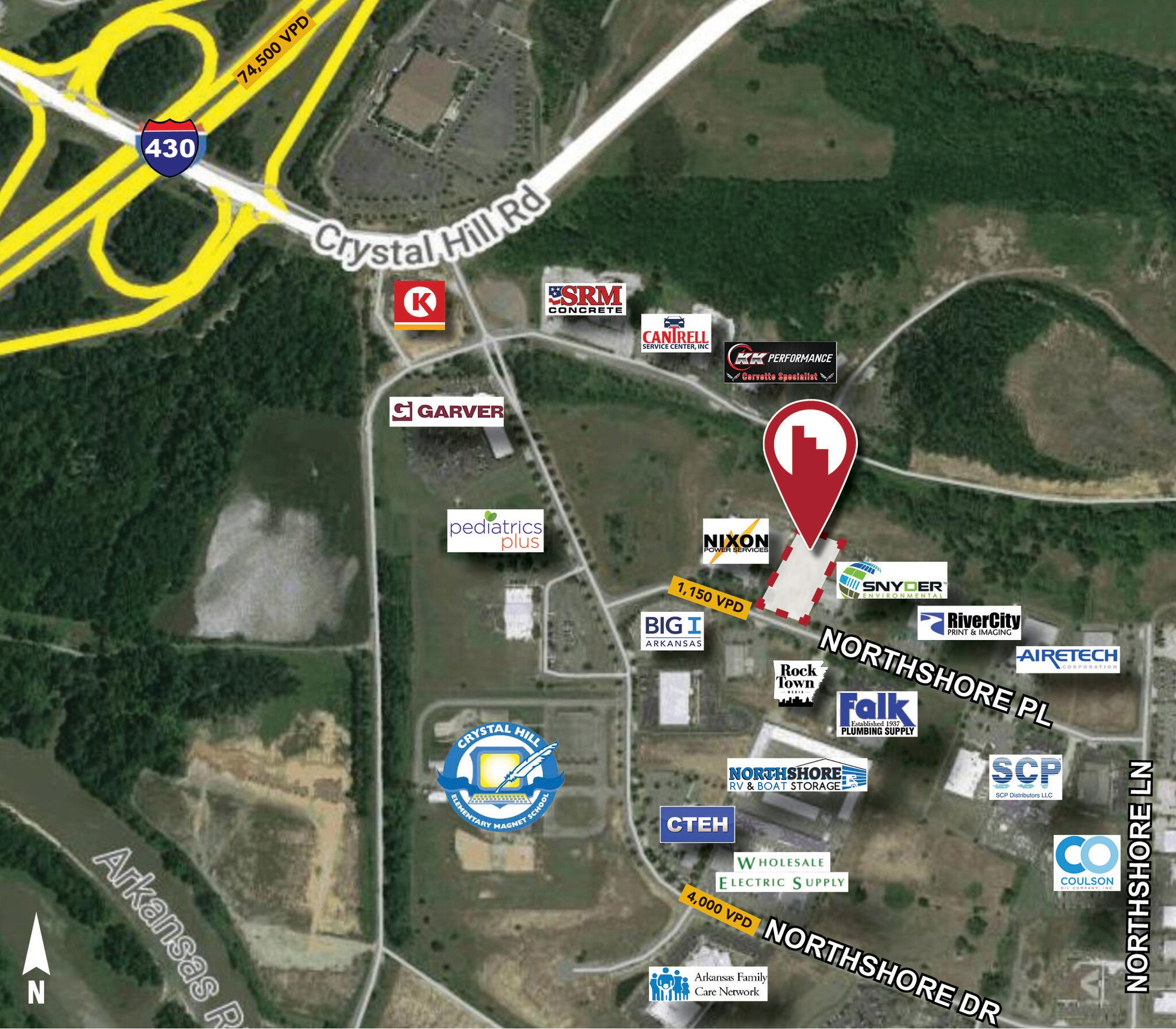 Northshore Pl, North Little Rock, AR à vendre Photo principale- Image 1 de 4