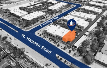 14201 N Hayden Rd, Scottsdale, AZ - AÉRIEN Vue de la carte