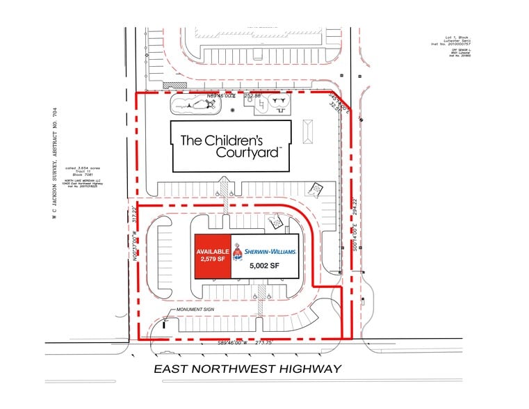 10409 NW Hwy, Dallas, TX for lease - Site Plan - Image 2 of 2