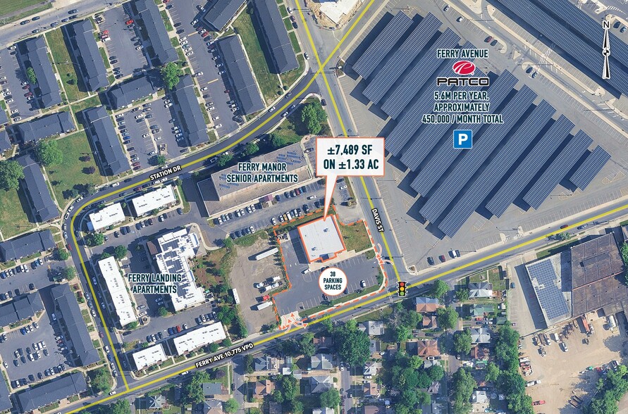 2075 Ferry Ave, Camden, NJ for lease - Aerial - Image 3 of 7