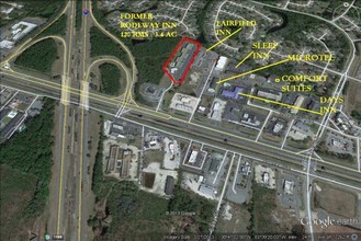 1311 E King Ave, Kingsland, GA - aerial  map view