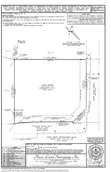 2460 W Whitestone Blvd, Cedar Park, TX for sale - Building Photo - Image 1 of 3