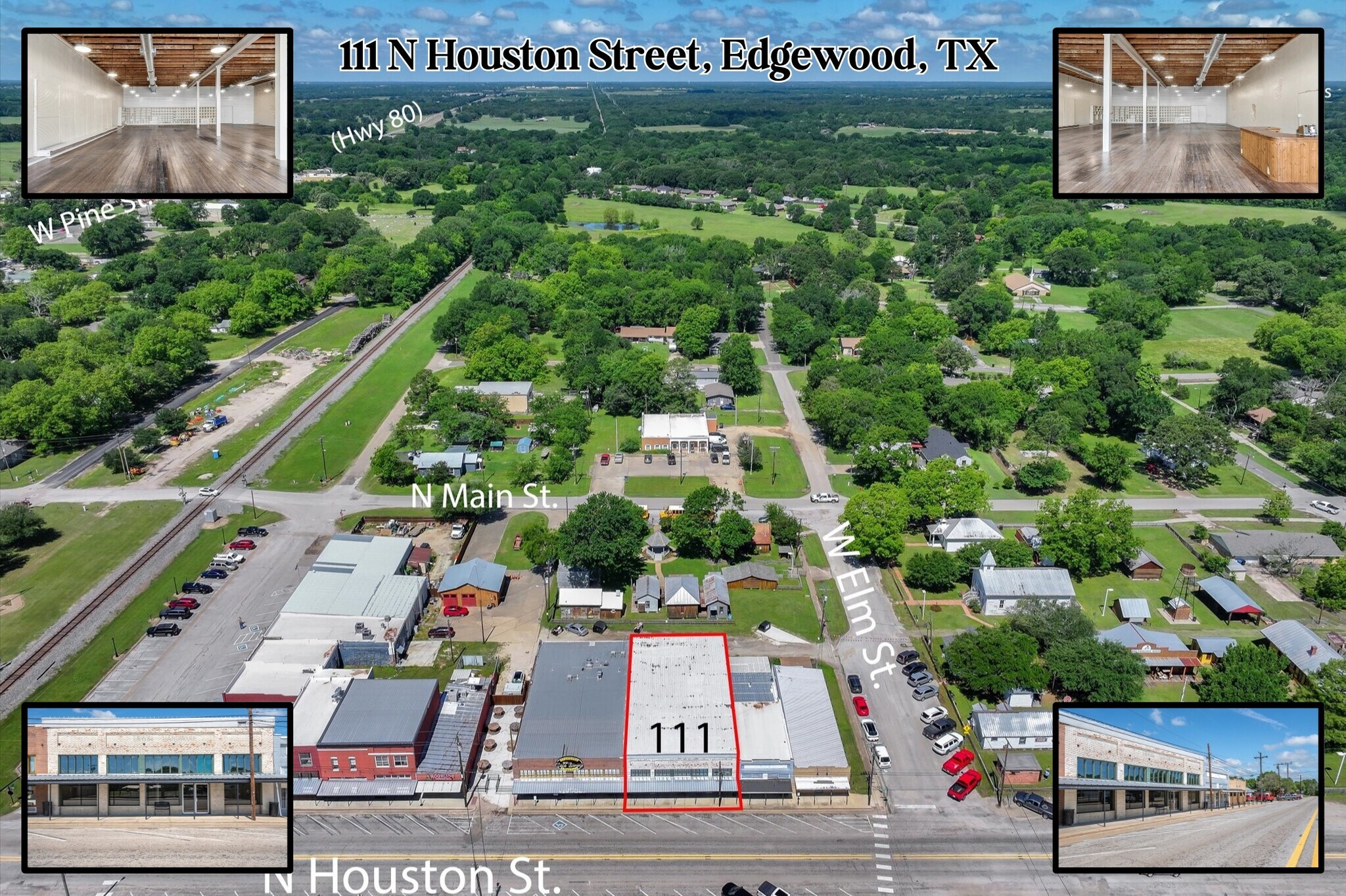 111 N Houston St, Edgewood, TX à vendre Photo du bâtiment- Image 1 de 1