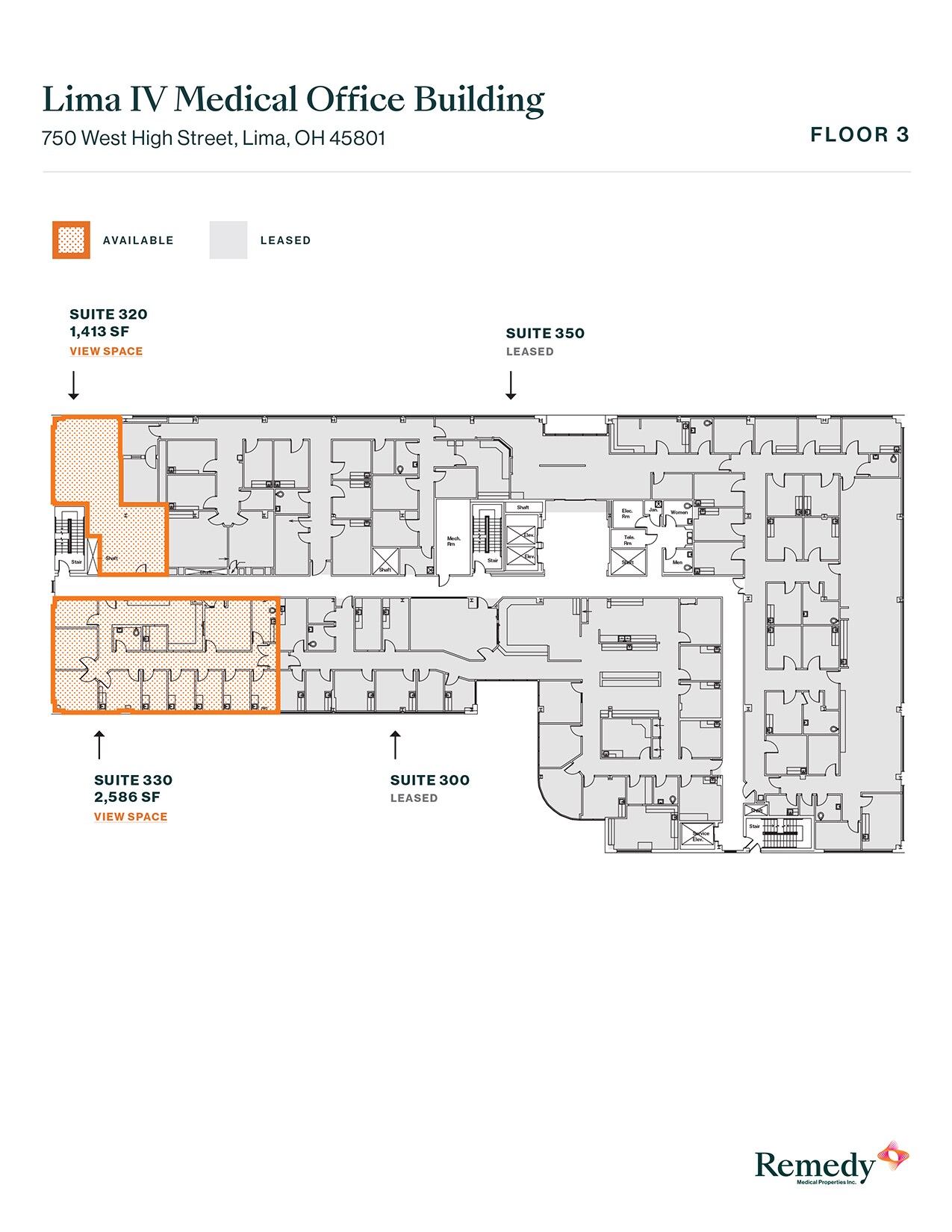 750 W High St, Lima, OH for lease Floor Plan- Image 1 of 5