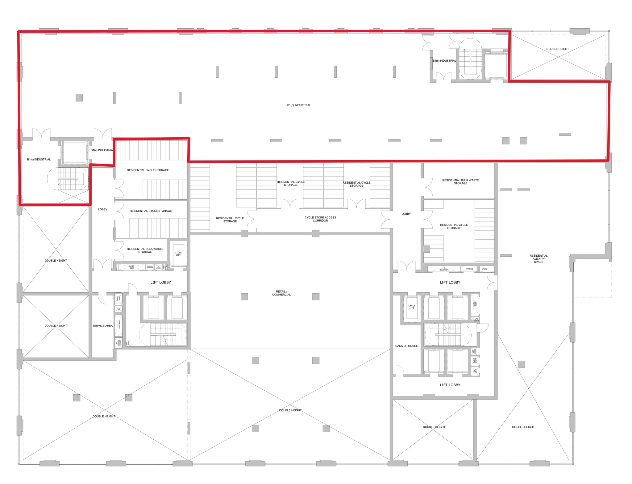 651-657 Old Kent Rd, London for lease Floor Plan- Image 1 of 1