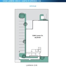13560 Larwin Cir, Santa Fe Springs, CA à louer Plan d’étage- Image 1 de 1