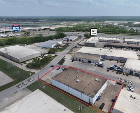 7451 Tower St, Richland Hills, TX for lease - Aerial - Image 3 of 5