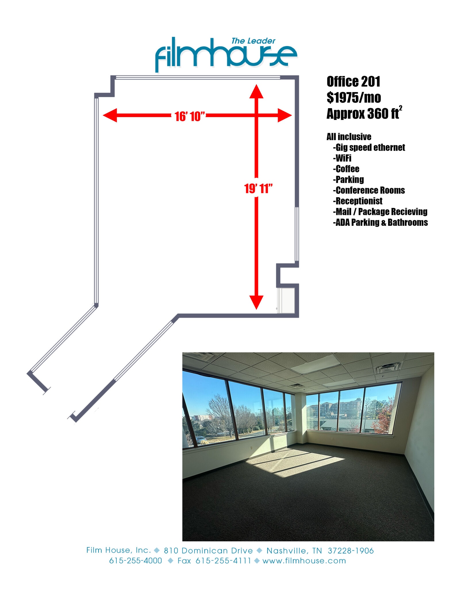 810 Dominican Dr, Nashville, TN for lease Interior Photo- Image 1 of 4